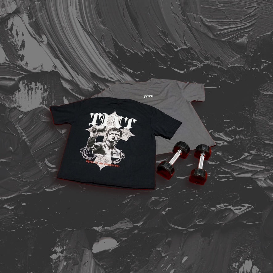 ROCKY OVERSIZED TEE IN GREY